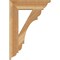 Ekena Millwork Olympic Traditional Rough Sawn Bracket, Western Red Cedar, 4"W x 18"D x 26"H BKT04X18X26OLY01RWR - alternate 4